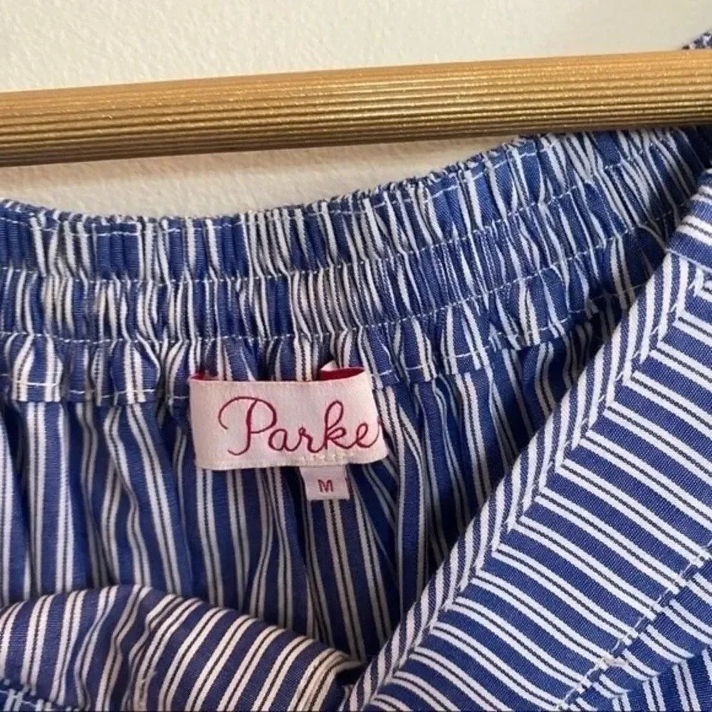 Parker Off the Shoulder Striped Top - Picture 8 of 9
